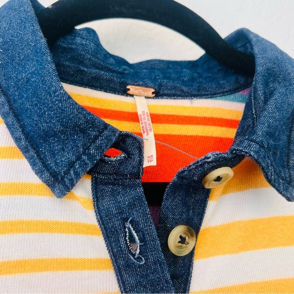 FREE PEOPLE  Charlie Tee Dress - Original Combo XS - Picture 4 of 8